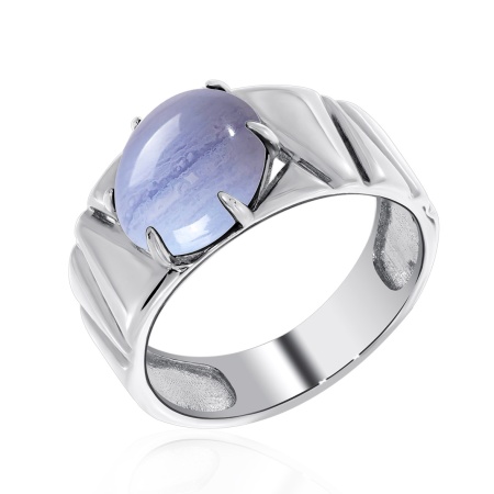 Купить оптом кольцо из серебра с агатом 1340391395-84 от Krasnoe