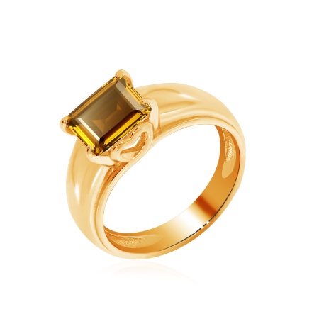 Купить оптом кольцо из серебра с фианитом 1320881533-40 от Krasnoe