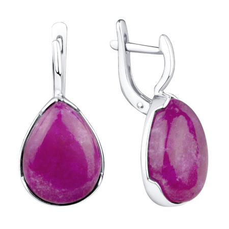 Купить оптом серьги из серебра с агатами 2340395938-37 от Krasnoe