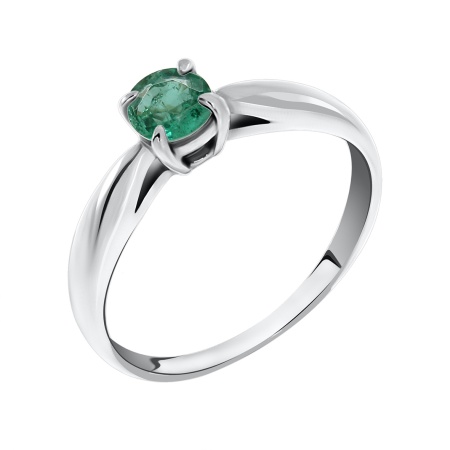 Купить оптом кольцо из серебра с бериллом 1340010037 от Krasnoe