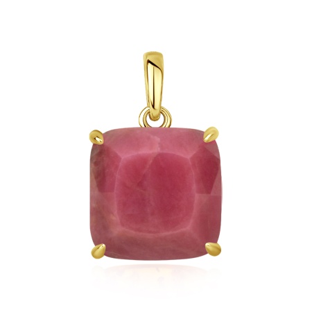 Купить оптом подвеска из серебра с родонитом 3318456564 от Krasnoe