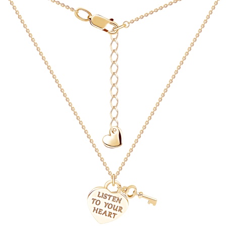 Купить оптом колье из серебра без вставок 8320405415-9-45 от Krasnoe