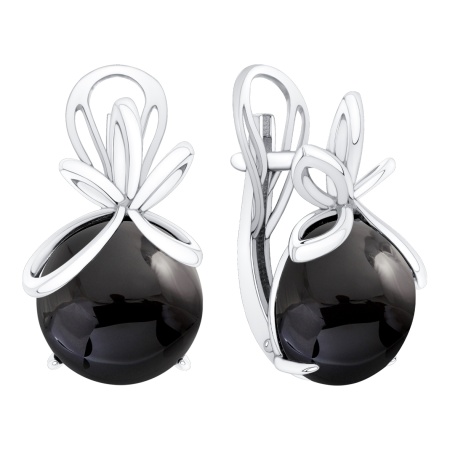 Купить оптом серьги из серебра с агатами 2340395807-20 от Krasnoe