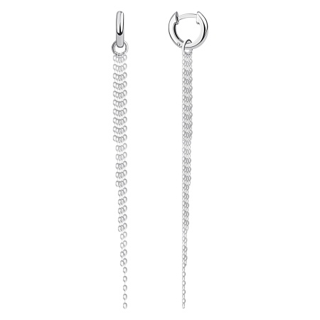 Купить оптом серьги из серебра без вставок 2340404863 от Krasnoe