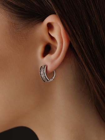 Купить оптом серьги из серебра с ситаллами 2348881322л-20 от Krasnoe