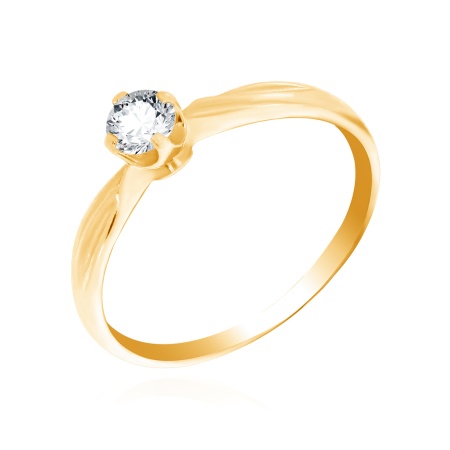 Купить оптом кольцо из серебра с фианитами 1320200125 от Krasnoe