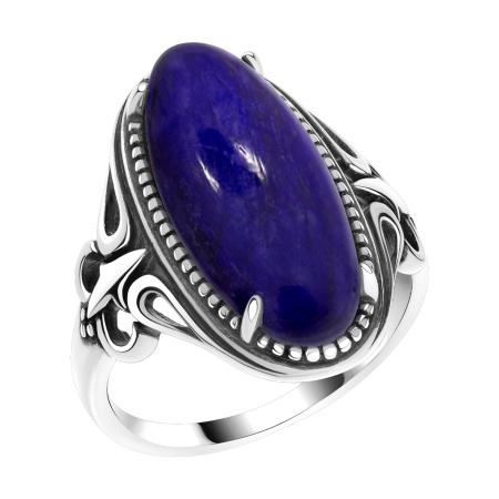 Купить оптом кольцо из серебра с агатом 1340395113-80 от Krasnoe