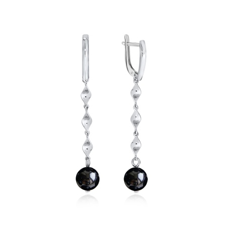 Купить оптом серьги из серебра с агатами 2340391514-20 от Krasnoe