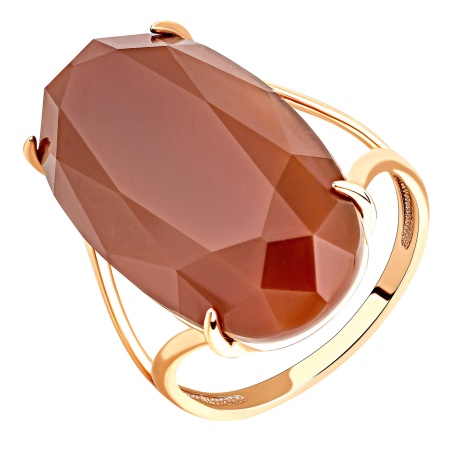 Купить оптом кольцо из серебра с агатом 1320395044-31 от Krasnoe