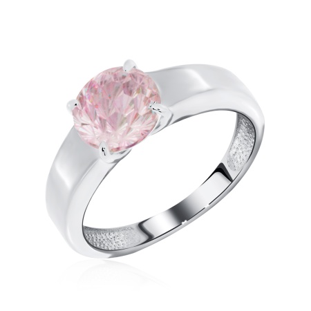 Купить оптом кольцо из серебра с фианитом 1340201106-30 от Krasnoe