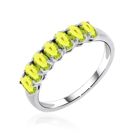 Купить оптом кольцо из серебра с кварцем 1340181723-65 от Krasnoe