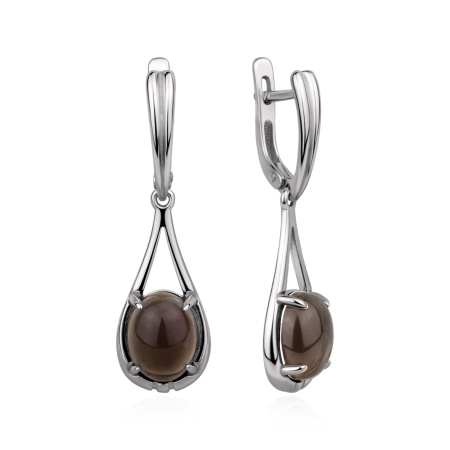 Купить оптом серьги из серебра с топазами 2340106586 от Krasnoe