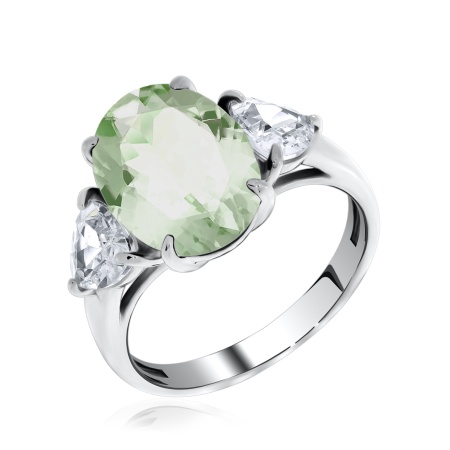 Купить оптом кольцо из серебра с фианитами 1340200285-68 от Krasnoe