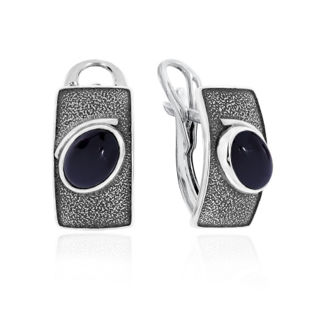 Купить оптом серьги из серебра с агатами 2310392398-20 от Krasnoe