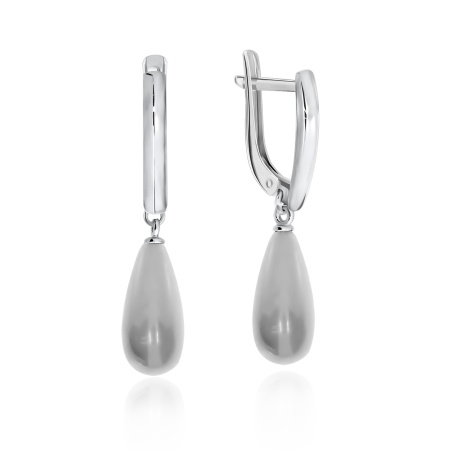 Купить оптом серьги из серебра с жемчугами 2340240346-2-21 от Krasnoe