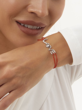 Купить оптом браслет из серебра с фианитом 4340202740 от Krasnoe