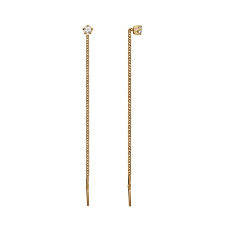 Купить оптом серьги из серебра с фианитами 2320204073-1 от Krasnoe