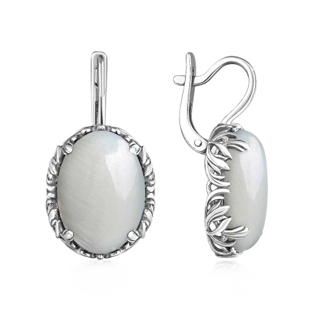 Купить оптом серьги из серебра с перламутрами 2340491858 от Krasnoe