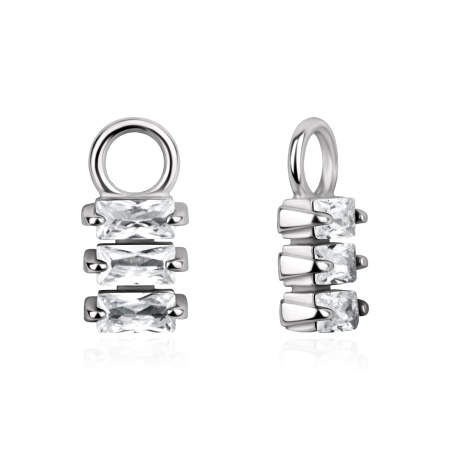 Купить оптом подвеска из серебра с фианитами 3340205964 от Krasnoe