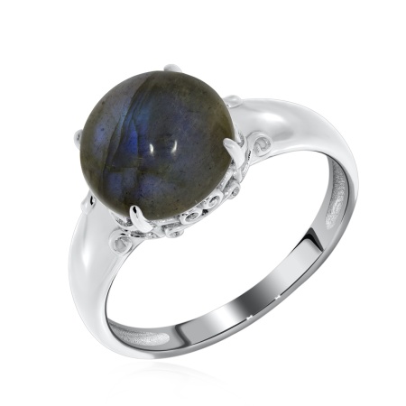 Купить оптом кольцо из серебра с лабрадоритом 1340Л01263 от Krasnoe