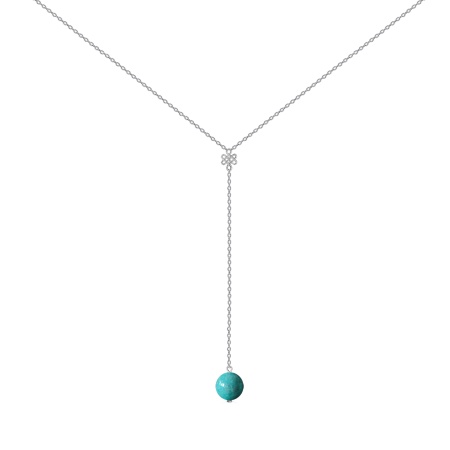 Купить оптом колье из серебра с агатом 8340653237-3-45-77 от Krasnoe