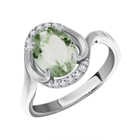 Купить оптом кольцо из серебра с фианитами 1340200138-69 от Krasnoe