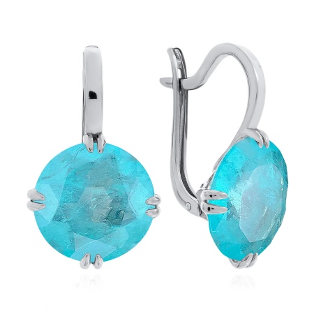 Купить оптом серьги из серебра с фианитами 2340201502-78 от Krasnoe