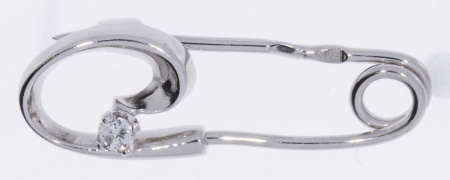 Купить оптом брошь из серебра с фианитом 3207027002 от Krasnoe