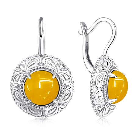 Купить оптом серьги из серебра с агатами 2310391992-50 от Krasnoe