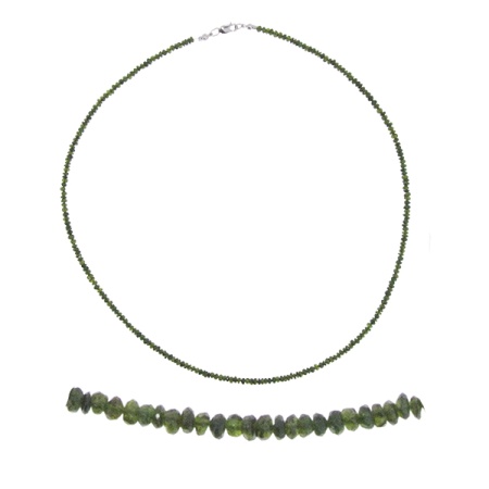 Купить оптом бусы из серебра с турмалинами 8340086041-45 от Krasnoe