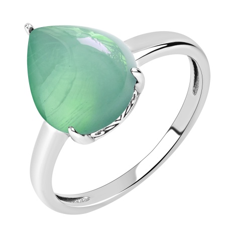 Купить оптом кольцо из серебра с празиолитом 1340065161-60 от Krasnoe