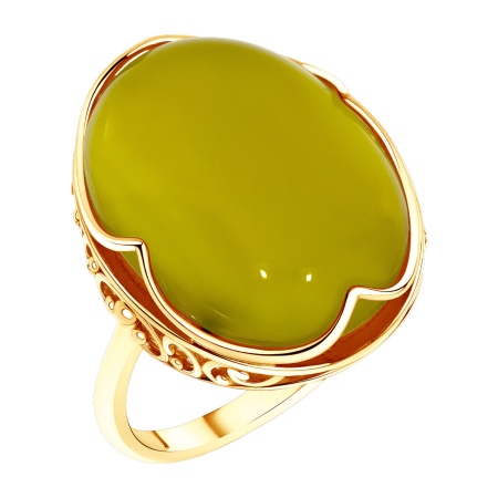 Купить оптом кольцо из серебра с агатом 1320395156-50 от Krasnoe