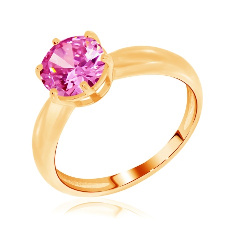 Купить оптом кольцо из серебра с топазом 1320071408-30 от Krasnoe