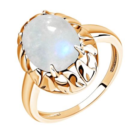 Купить оптом кольцо из серебра с лунным каменем 1320931865 от Krasnoe