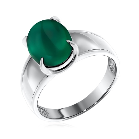 Купить оптом кольцо из серебра с агатом 1340390370-60 от Krasnoe
