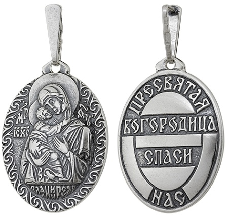 Купить оптом подвеска из серебра без вставок 3401035247 от Krasnoe