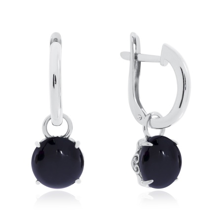 Купить оптом серьги из серебра с агатами 2340391851-20 от Krasnoe