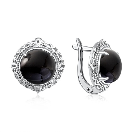 Купить оптом серьги из серебра с агатами 2310391994-20 от Krasnoe