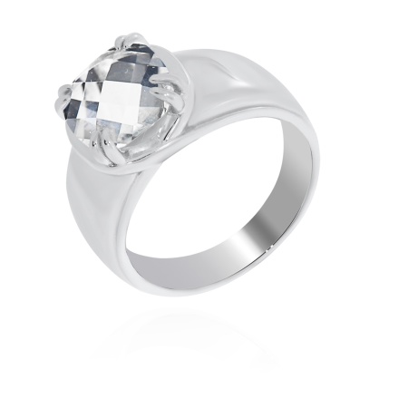 Купить оптом кольцо из серебра с хрусталём 1340521534 от Krasnoe