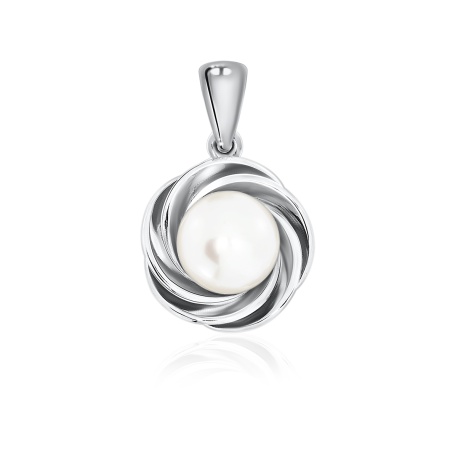 Купить оптом подвеска из серебра с жемчугом 3340050848-3 от Krasnoe
