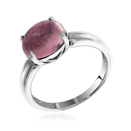 Купить оптом кольцо из серебра с родонитом 1340450045 от Krasnoe