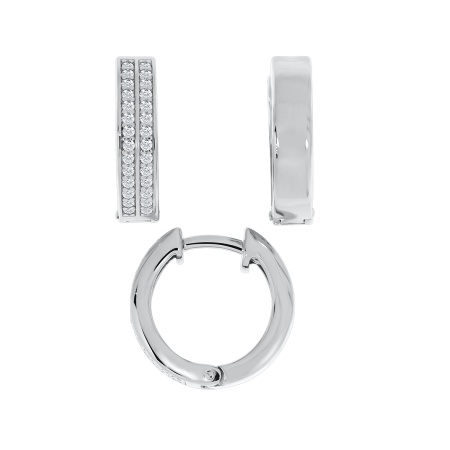 Купить оптом серьги из серебра с фианитами 2340201286л от Krasnoe