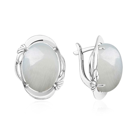 Купить оптом серьги из серебра с перламутрами 2340491775 от Krasnoe