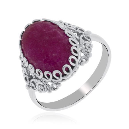 Купить оптом кольцо из серебра с агатом 1340391946-37 от Krasnoe