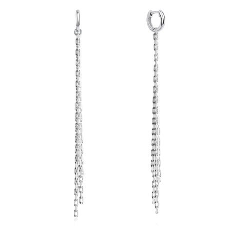 Купить оптом серьги из серебра без вставок 2340404863-16 от Krasnoe