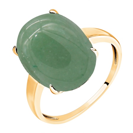 Купить оптом кольцо из серебра с нефритом 1320355045 от Krasnoe
