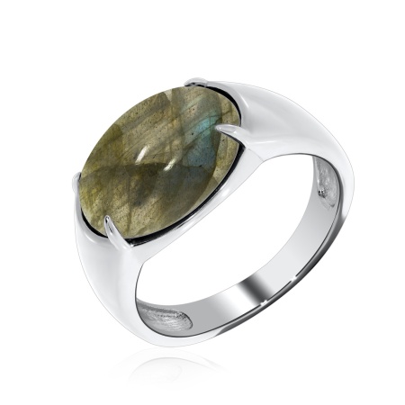 Купить оптом кольцо из серебра с лабрадоритом 1340Л00991 от Krasnoe