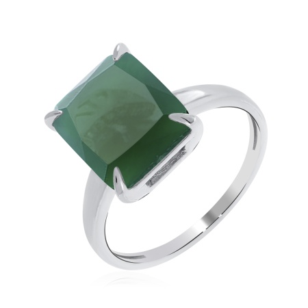 Купить оптом кольцо из серебра с агатом 1340391787-60 от Krasnoe