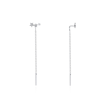 Купить оптом серьги из серебра без вставок 2340404812-3 от Krasnoe