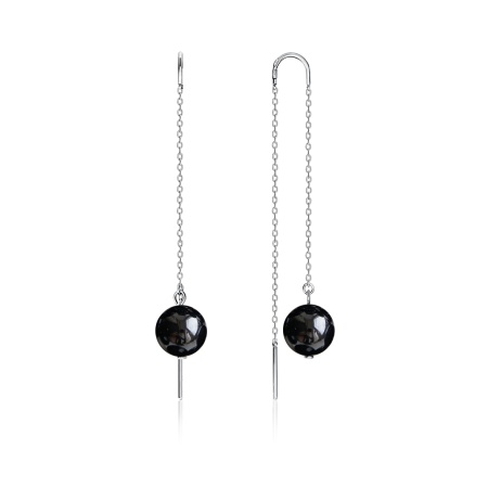 Купить оптом серьги из серебра с агатами 2340390710-3-20 от Krasnoe